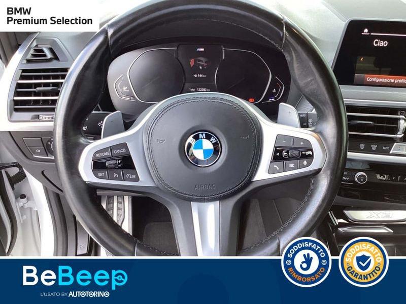 BMW X3 XDRIVE20D MHEV 48V MSPORT AUTO