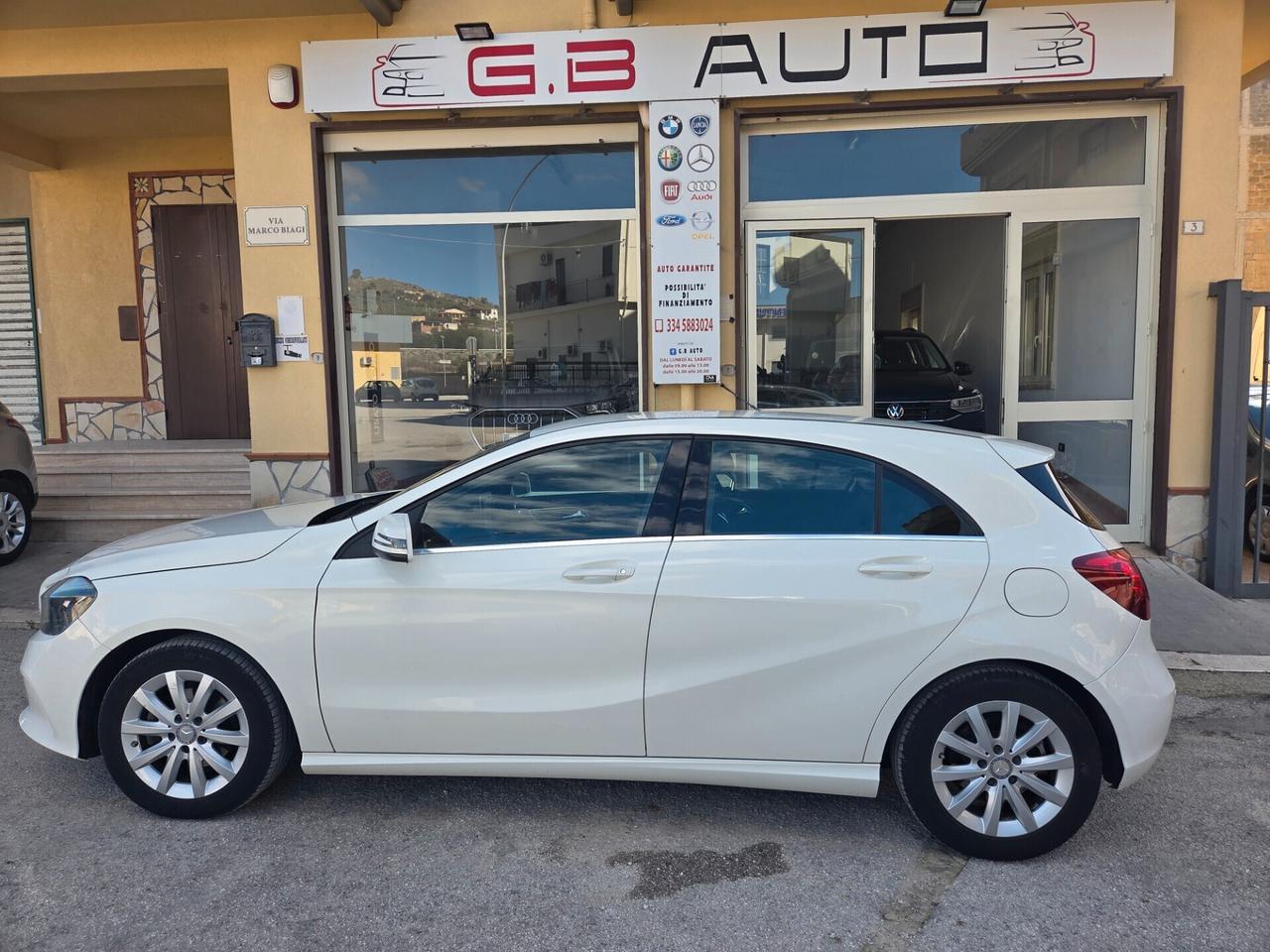 MERCEDES A180 1.5 DCI 110 CV ANNO 2016 KM CERTIF