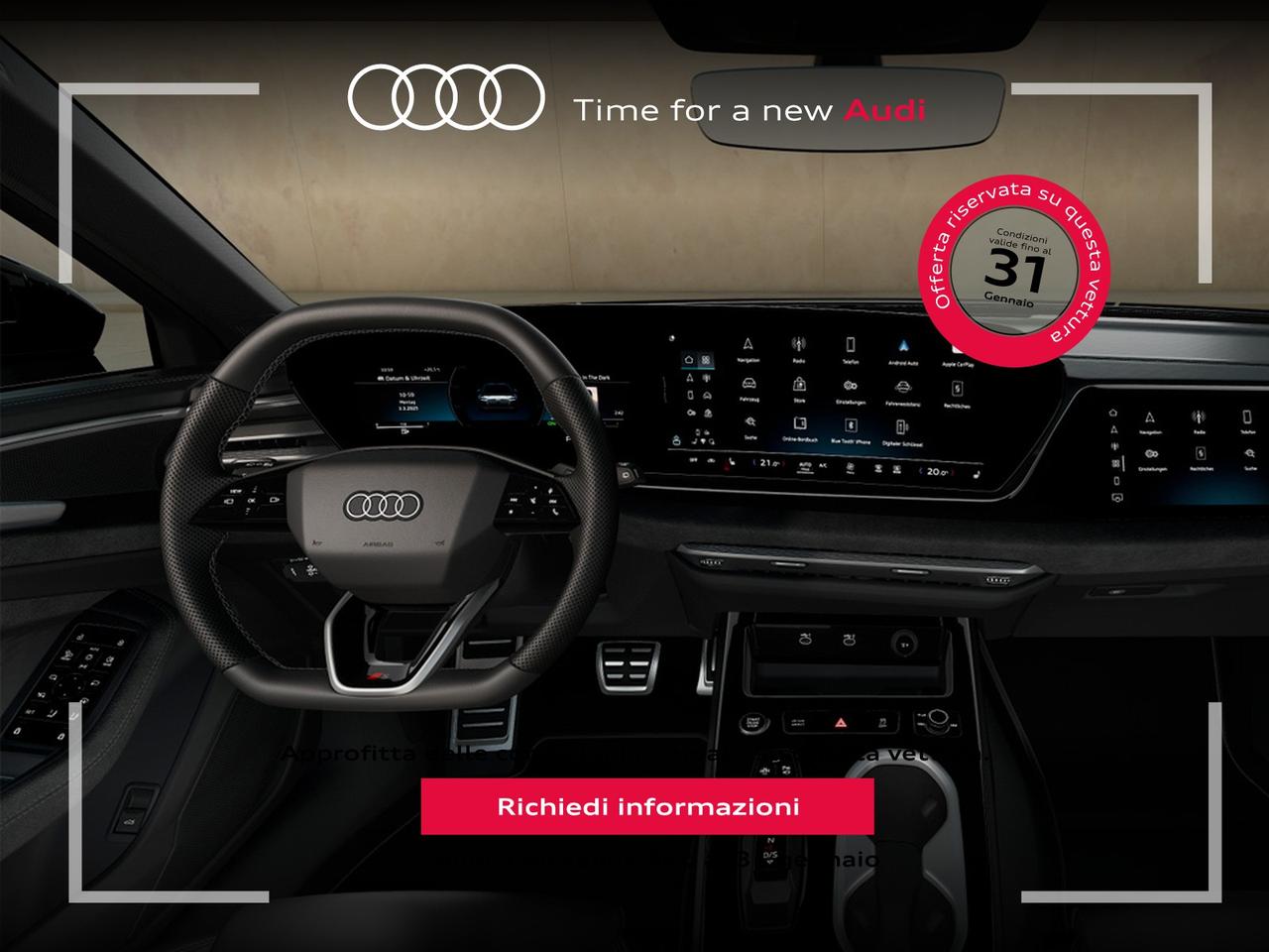 Audi A6 avant 2.0 tdi mhev + s line edition quattro 204cv s-tronic