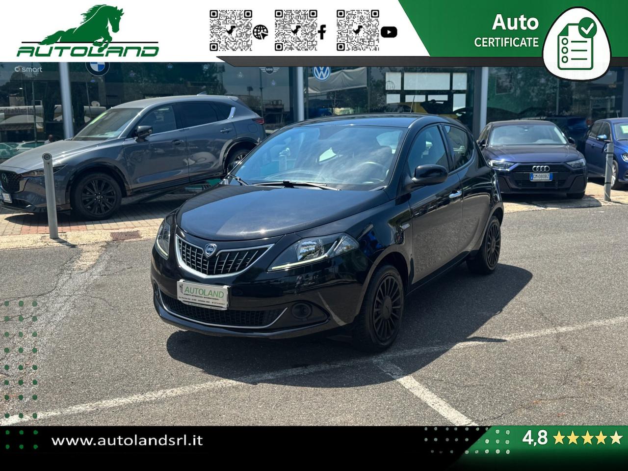 Lancia Ypsilon 1.0 firefly hybrid Silver s&s 70cv