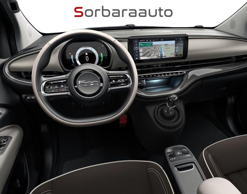 FIAT 500C Hybrid Hybrid La Prima con Rivestimento sedili in pelle riscaldabili