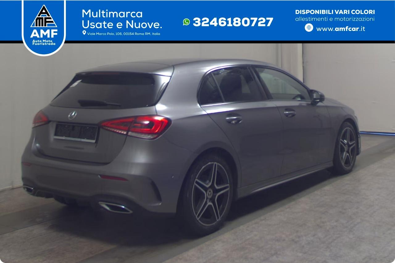 Mercedes-Benz A 180 d AMG-Line T-Leather Navi LED MBUX high RFK