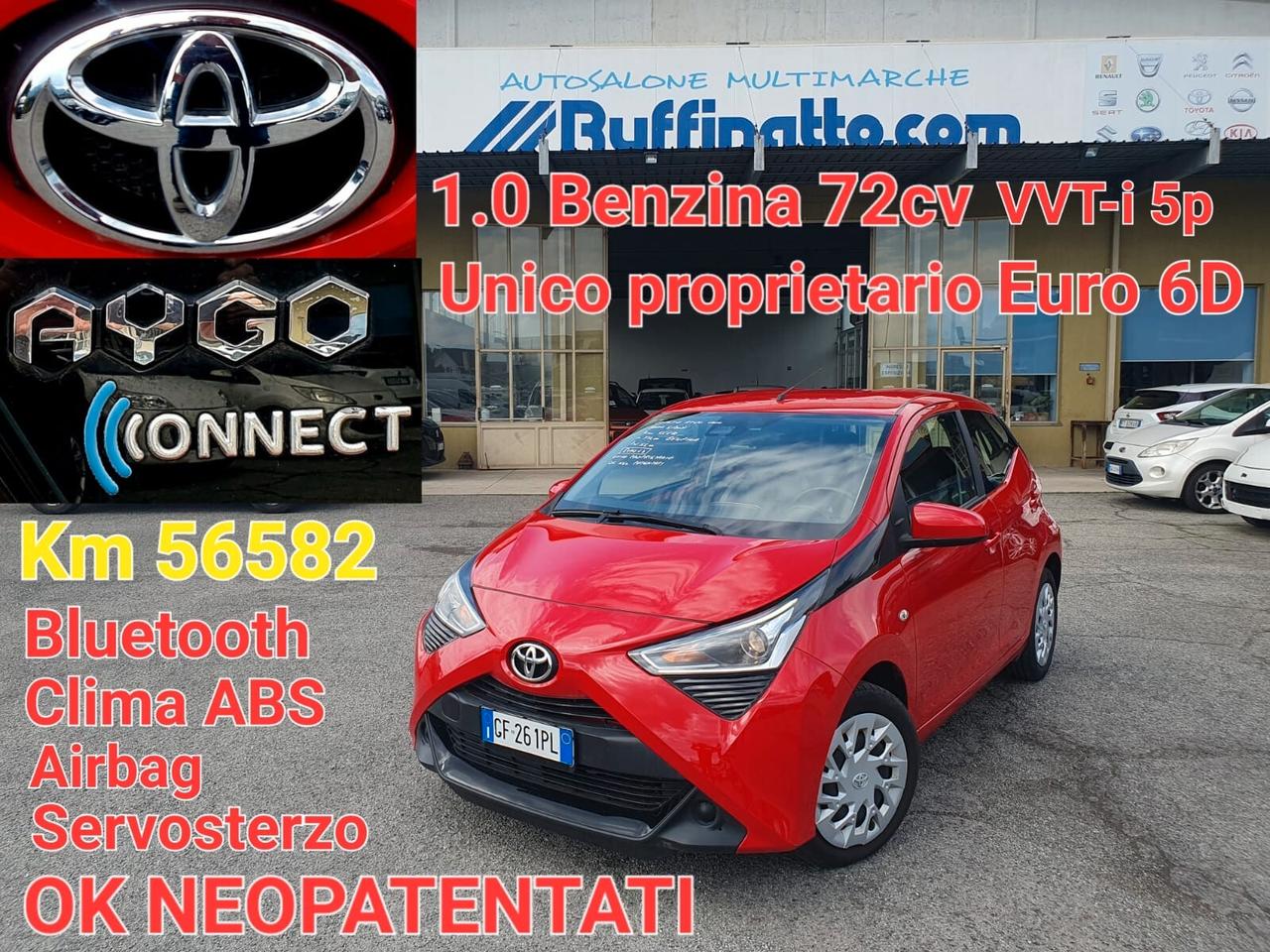 Toyota Aygo Connect 1.0 VVT-i 72 CV 5 porte x-play