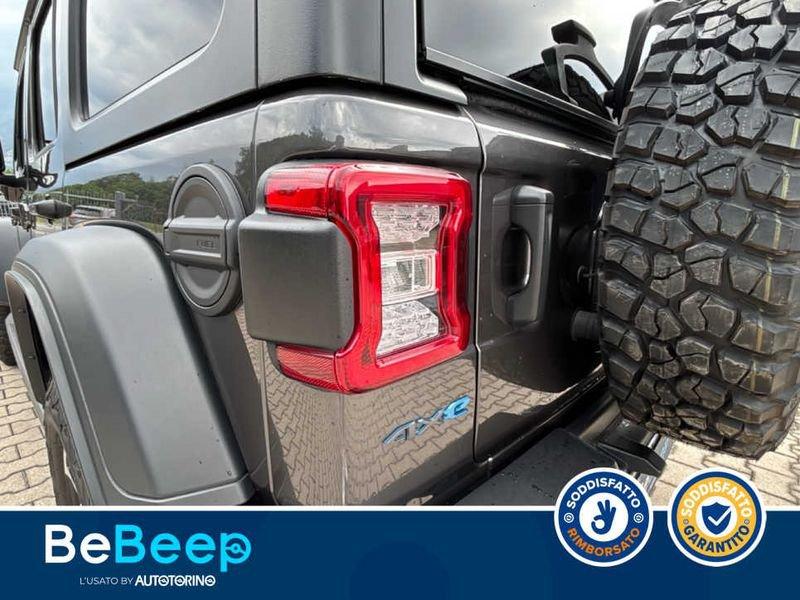 Jeep Wrangler UNLIMITED 2.0 ATX PHEV RUBICON 4XE AUTO