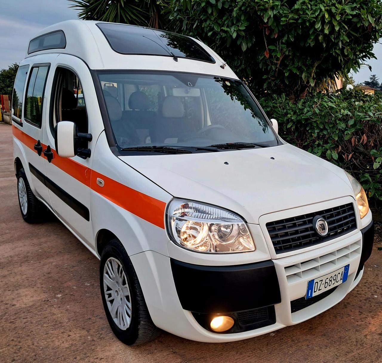 Fiat Doblo Doblò 1.9 120cv TETTO ALTO TRASPORTO DISABILI