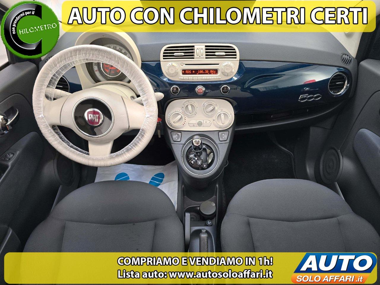 Fiat 500 1.2 CAMBIO AUTOMATICO/TETTO APRIBILE/EURO6B/68.000KM/NEOPATENTATI