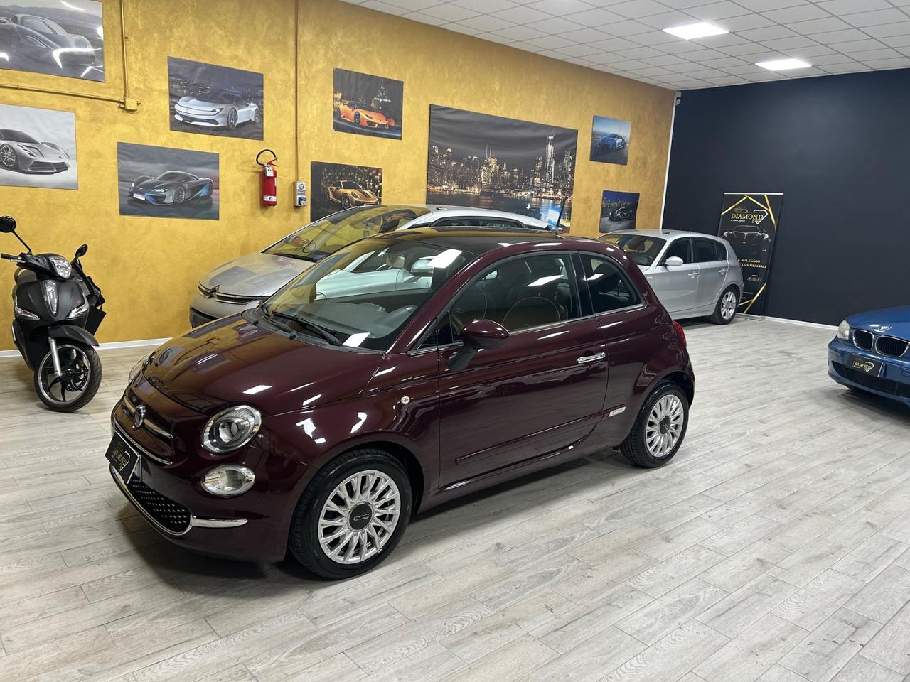 FIAT 500 1.3 Multijet 95 CV Lounge “FULL/TETTO/LED”-2017