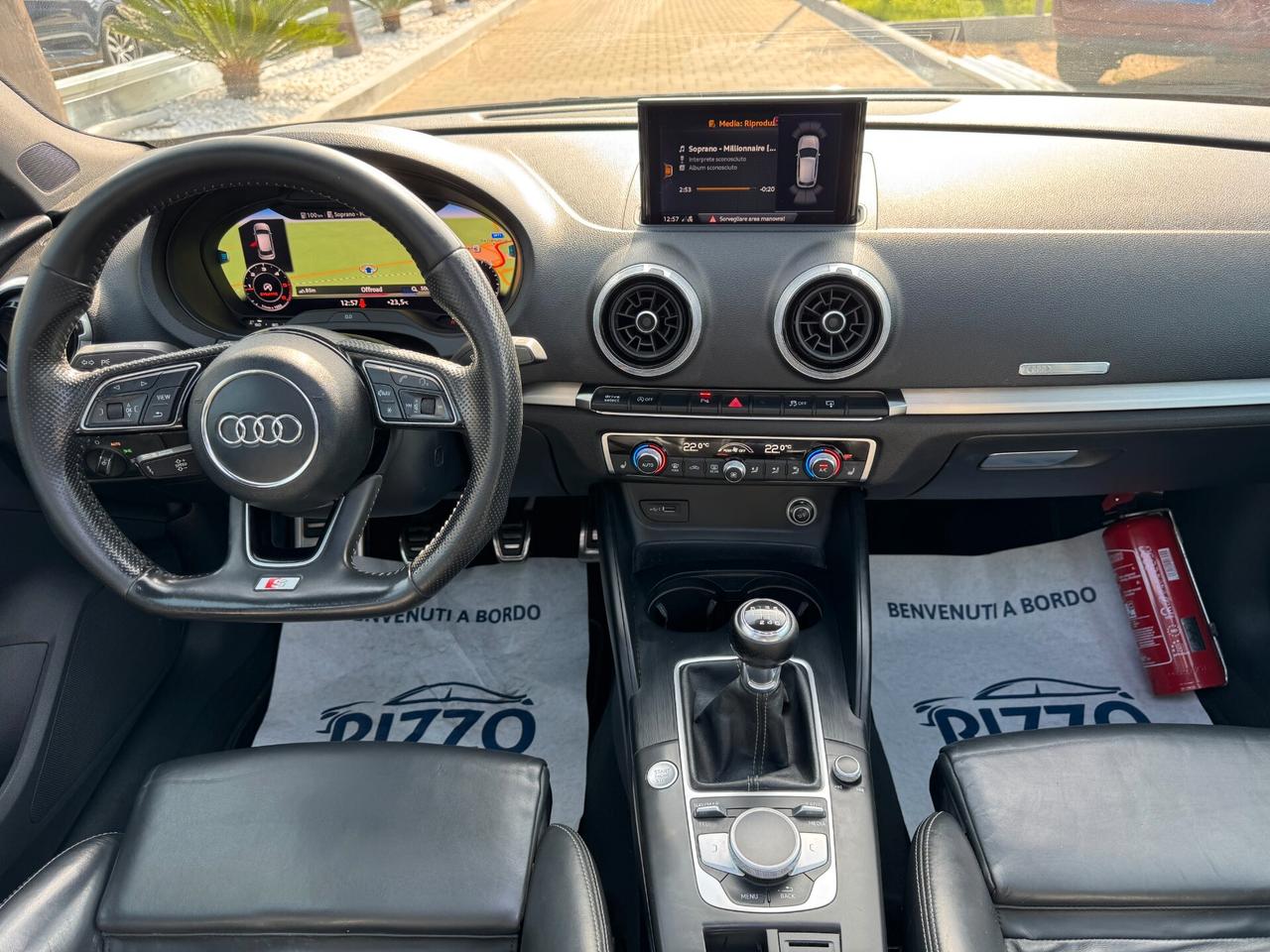 AUDI A3 35TDI 150CV S-LINE TETTO COCKPIT FULLED PELLE KEYLESS NAVI