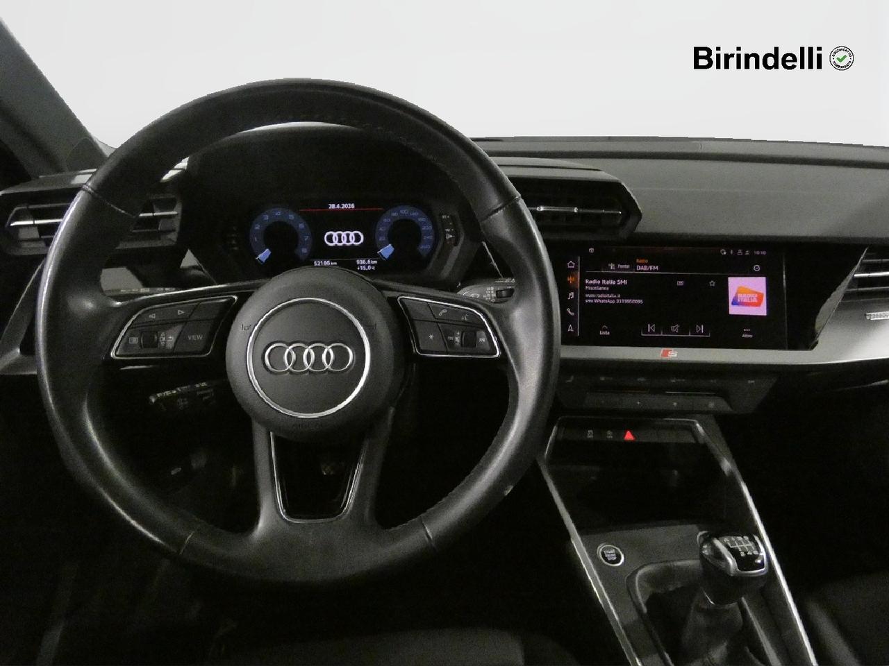 AUDI A3 4ª serie - A3 SPB 30 TFSI
