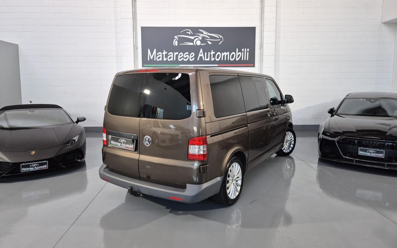 Volkswagen T5 Caravelle 2.0d 140cv 5P CarPlay Navi Ganciotraino Subwoofer