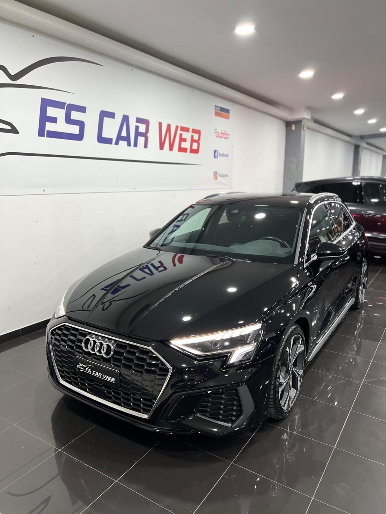 Audi A3 35 SPB 2.0 TDI STronic SLine Edition 150 cv