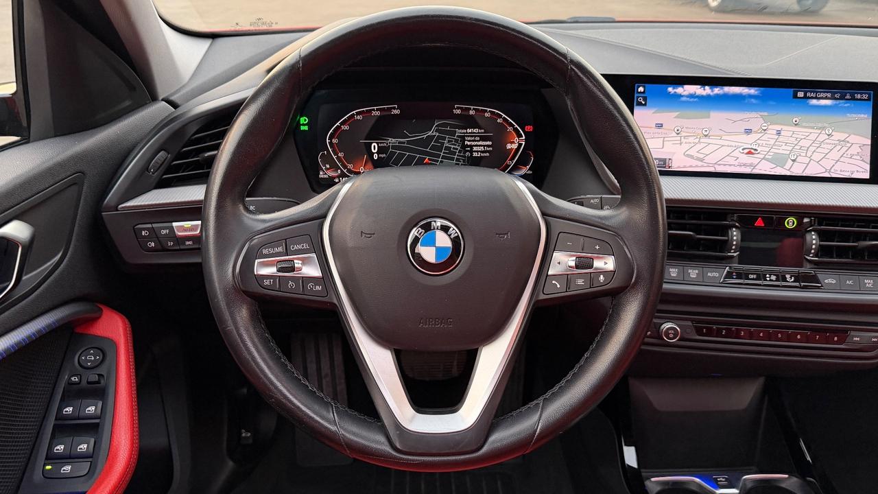 BMW 116D 1.5 LUXURY AT7 116 CV - VIRTUAL COCKPIT, TETTO APRIBILE, SEDILI IN PELLE