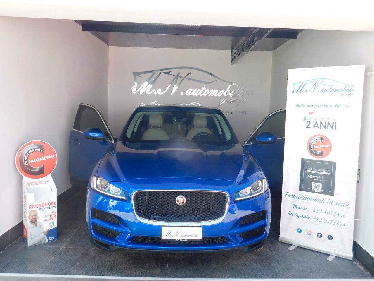 Jaguar F-Pace 2.0 D 180 CV AWD aut. Prestige