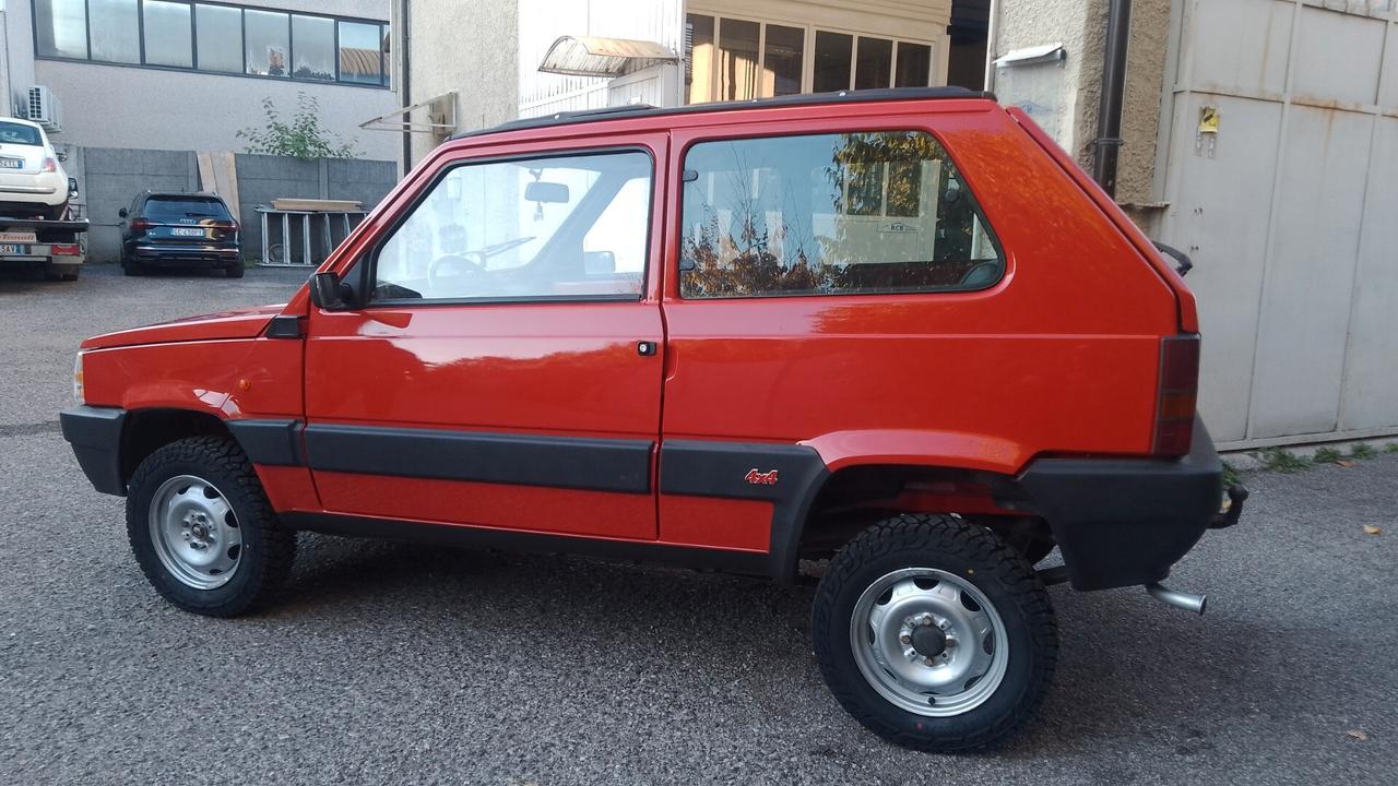 Fiat Panda 1000 4x4 cabrio gancio traino nuova