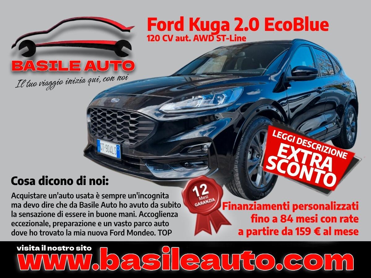 Ford Kuga 2.0 EcoBlue 120 CV aut. AWD ST-Line