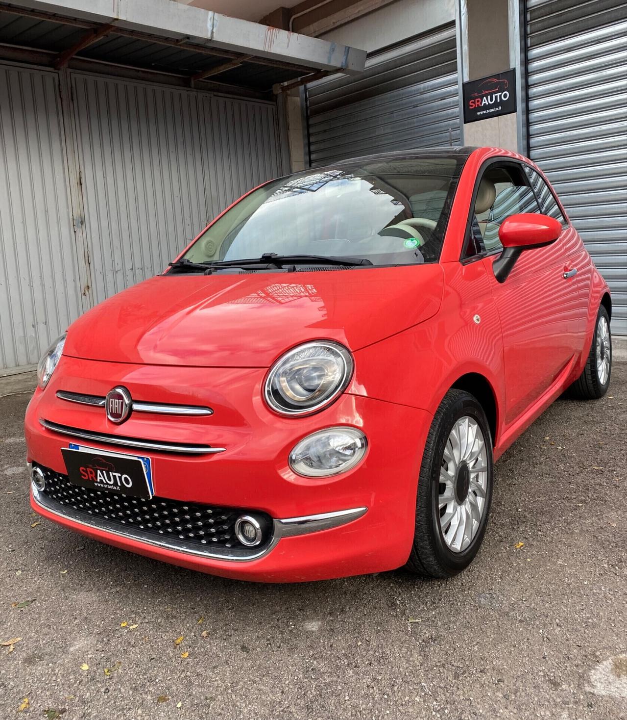 Fiat 500 1.2 GPL 69cv “Lounge” -ROSSO CORALLO