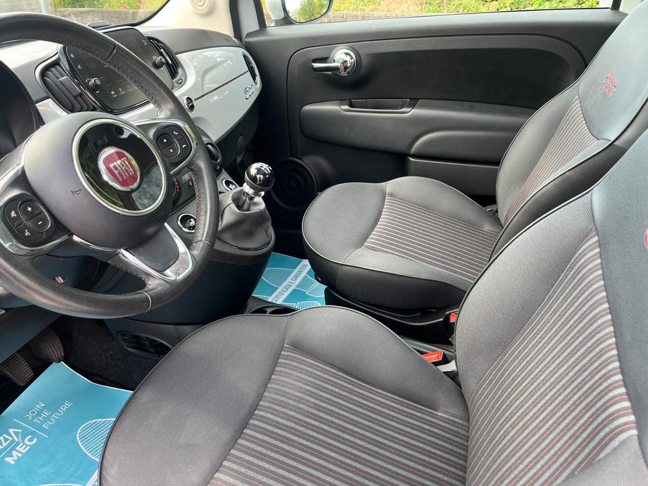Fiat 500 1.2 COLLEZIONE modello my18 adatta ai neopatentati UNICO PROPRIETARIO*PANORAMICO*