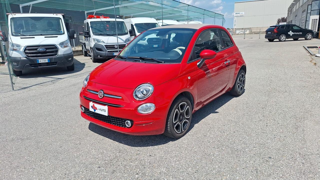 Fiat 500 C 1.0 Hybrid Red SOLI 32.000 KM!!!