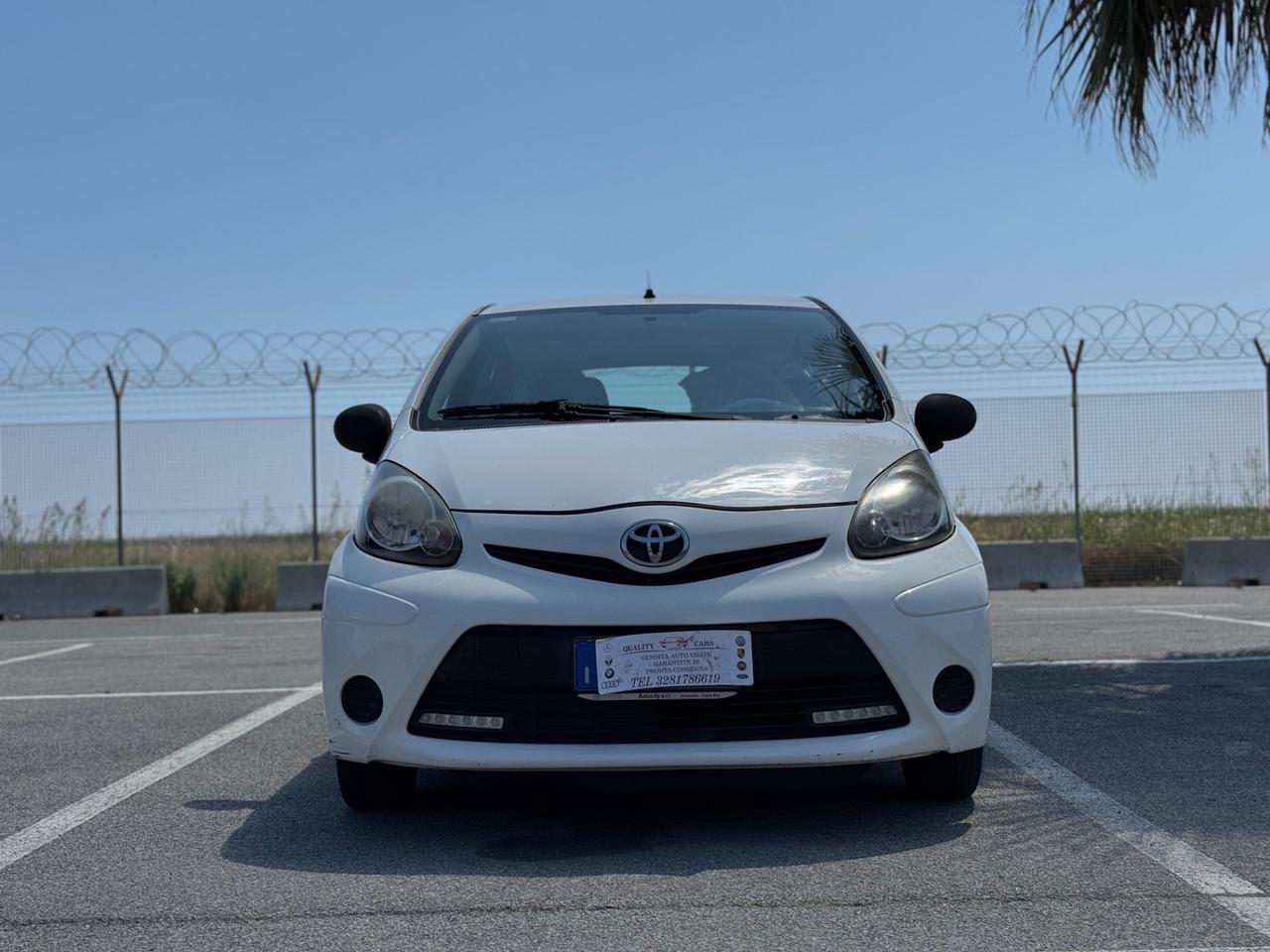 TOYOTA AYGO 1.0 BENZINA NEO PATENTATI 2012 12 MESI DI GARANZIA