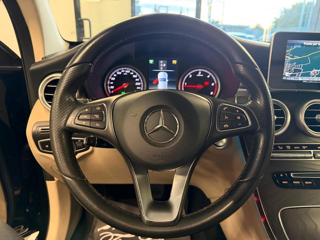 MERCEDES-BENZ GLC 220D 4MATIC PREMIUM 2.2 170CV PELLE NAVI CAM ANNO 2018