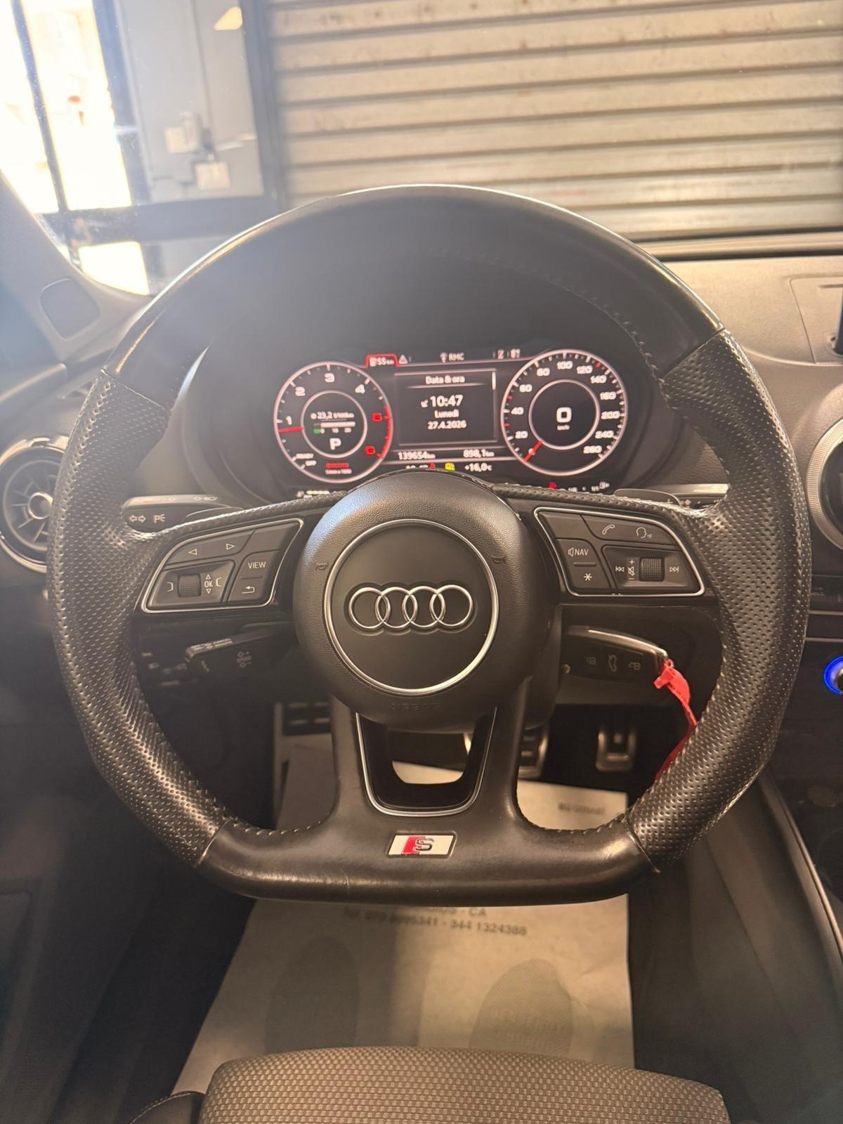 Audi A3 SPB 1.6 TDI S tronic S-Line finanziabile