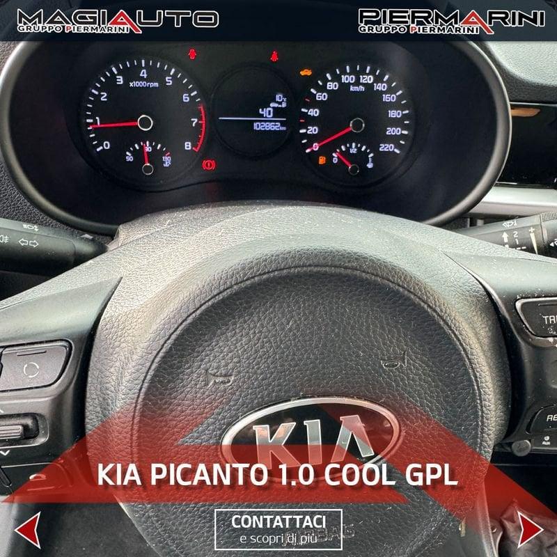 KIA Picanto 1.0 12V EcoGPL 5 porte Cool