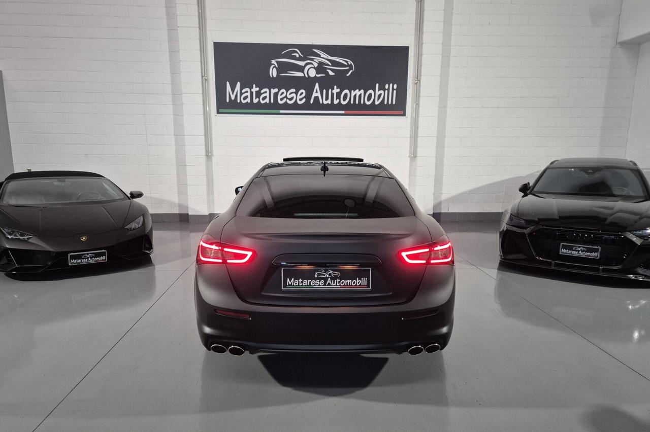 Maserati Ghibli 3.0 V6 350cv MotoreFerrari TettoApribile Garanzia