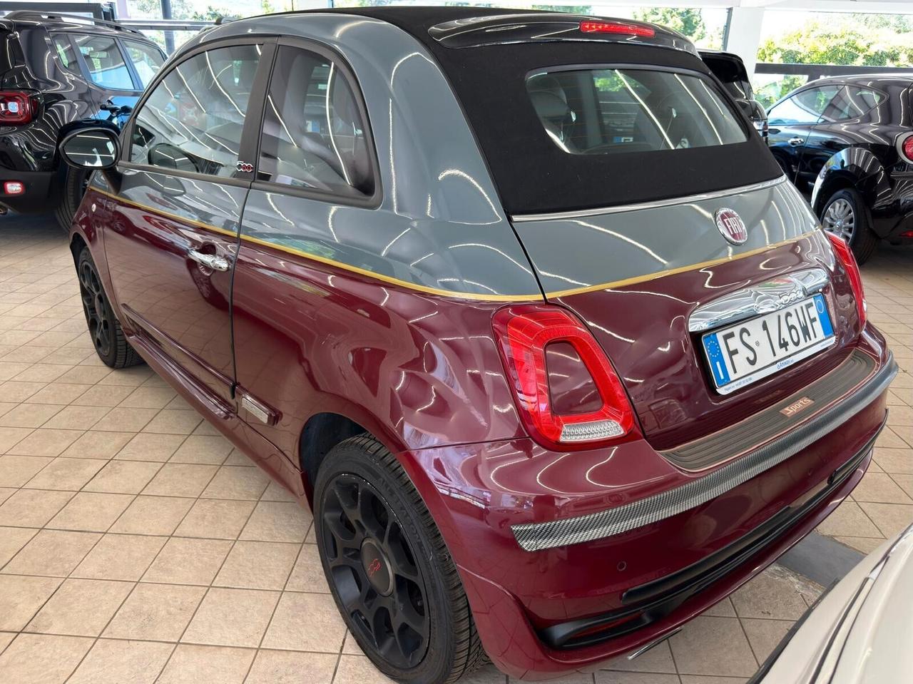 500 CABRIO 1.2 BENZINA - 60° ANNIVERSARIO - AUTOMATICA