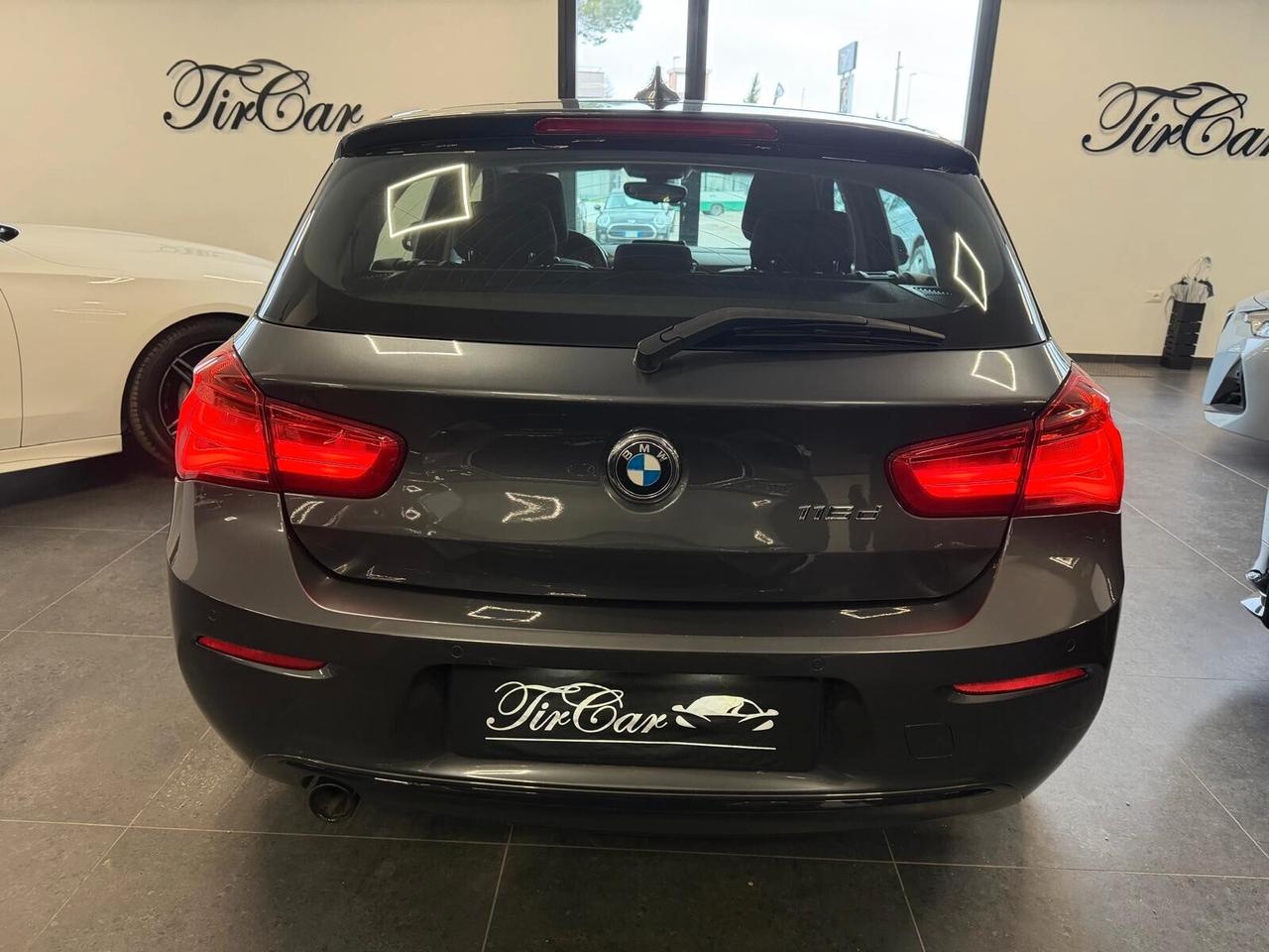 BMW 116D SPORT 1.5 115CV 85KW OK NEOPATENTATI ANNO 2016