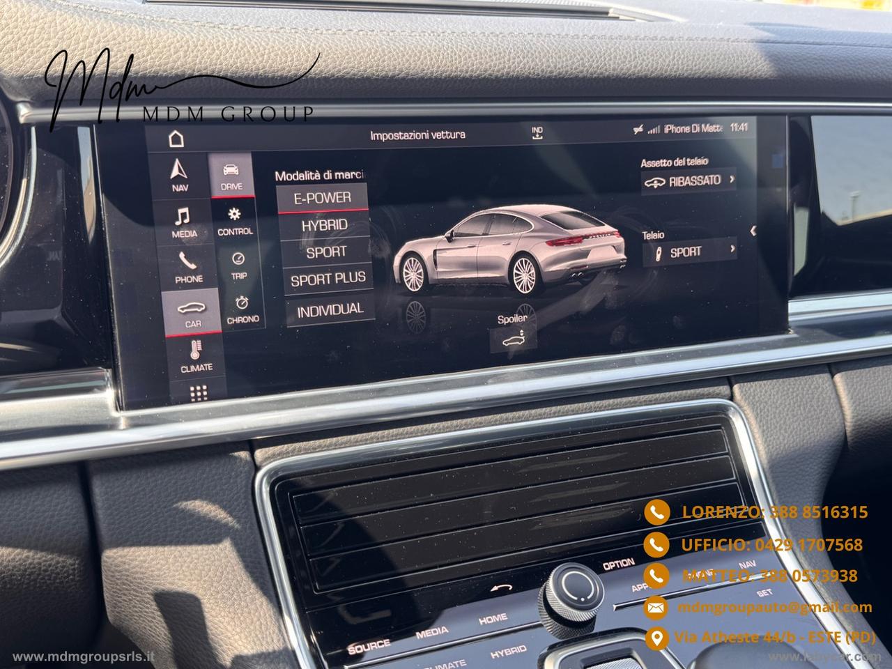 PORSCHE Panamera 4 E-Hybrid IVA ESPOSTA IVA ESPOSTA