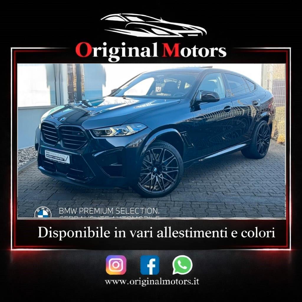 Bmw X6 M Competition 48V XDRIVE/ TETTO/ HARMAN & KARDON/ PELLE/ 360°