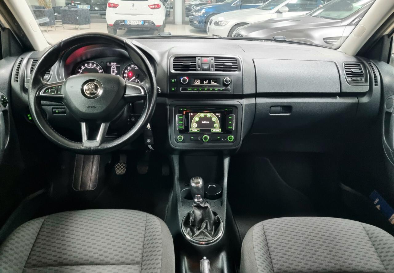 SKODA FABIA 1.6 TDI CR 75CV NAVI OK NEOPATENTATI