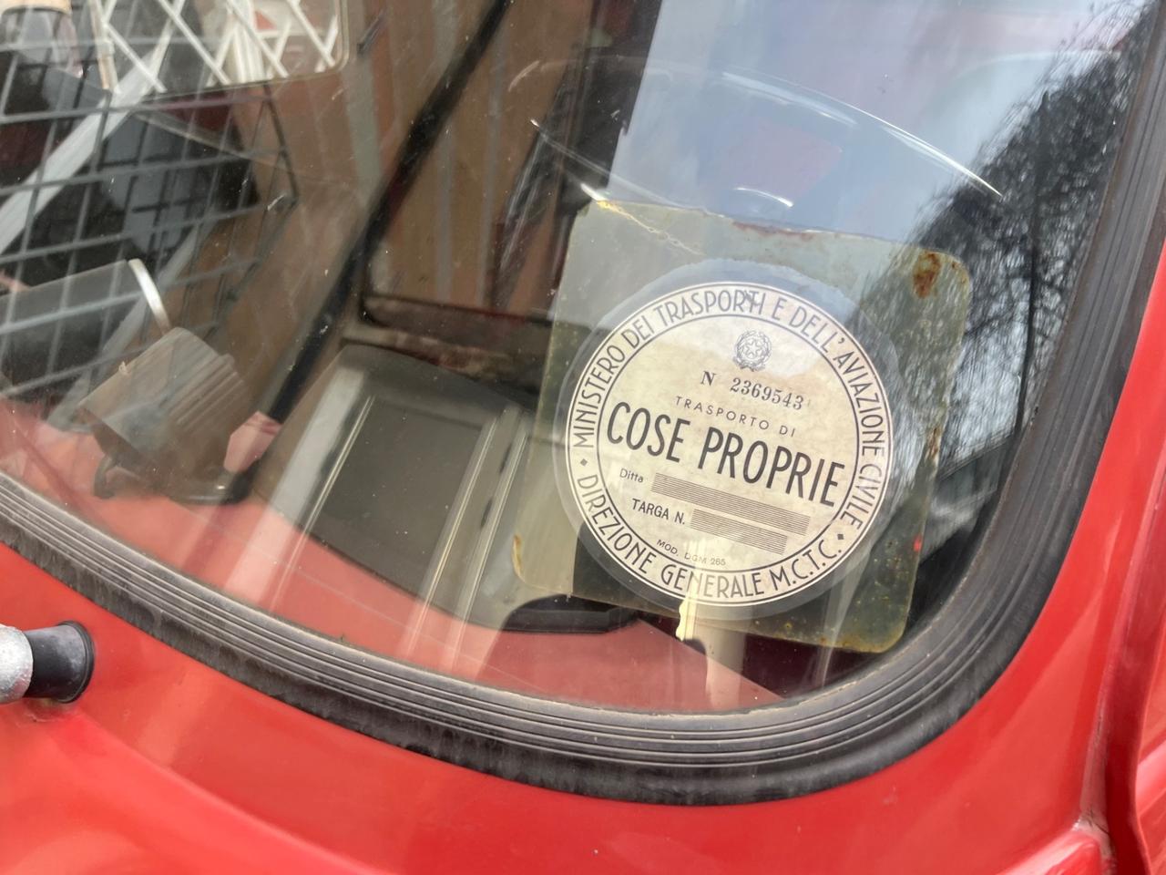 Fiat 241 T Pikup MOTORE BLOCCATO