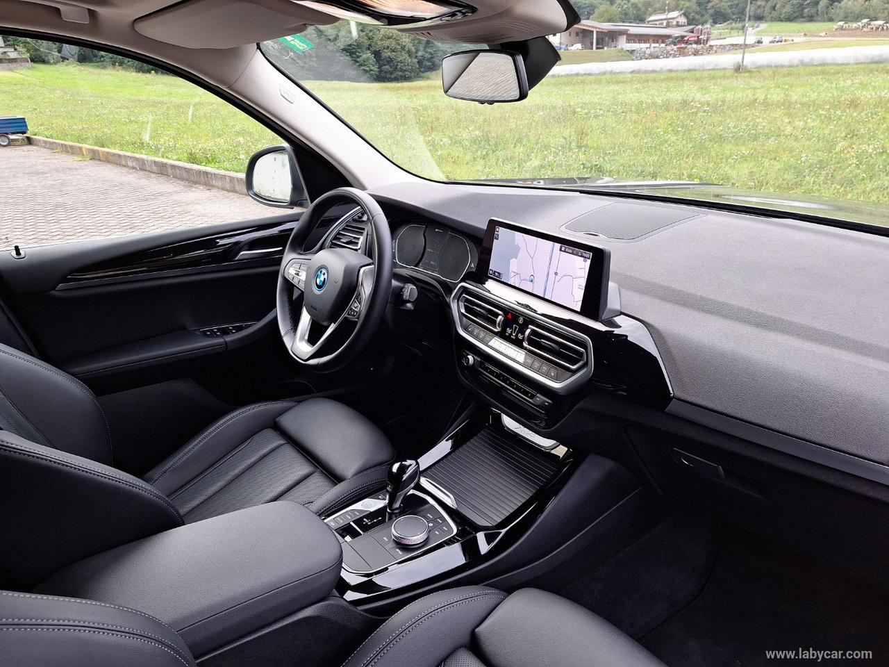 BMW X3 xDrive30e X LINE MY 22 TAGLIANDI BMW PELLE GANCIO