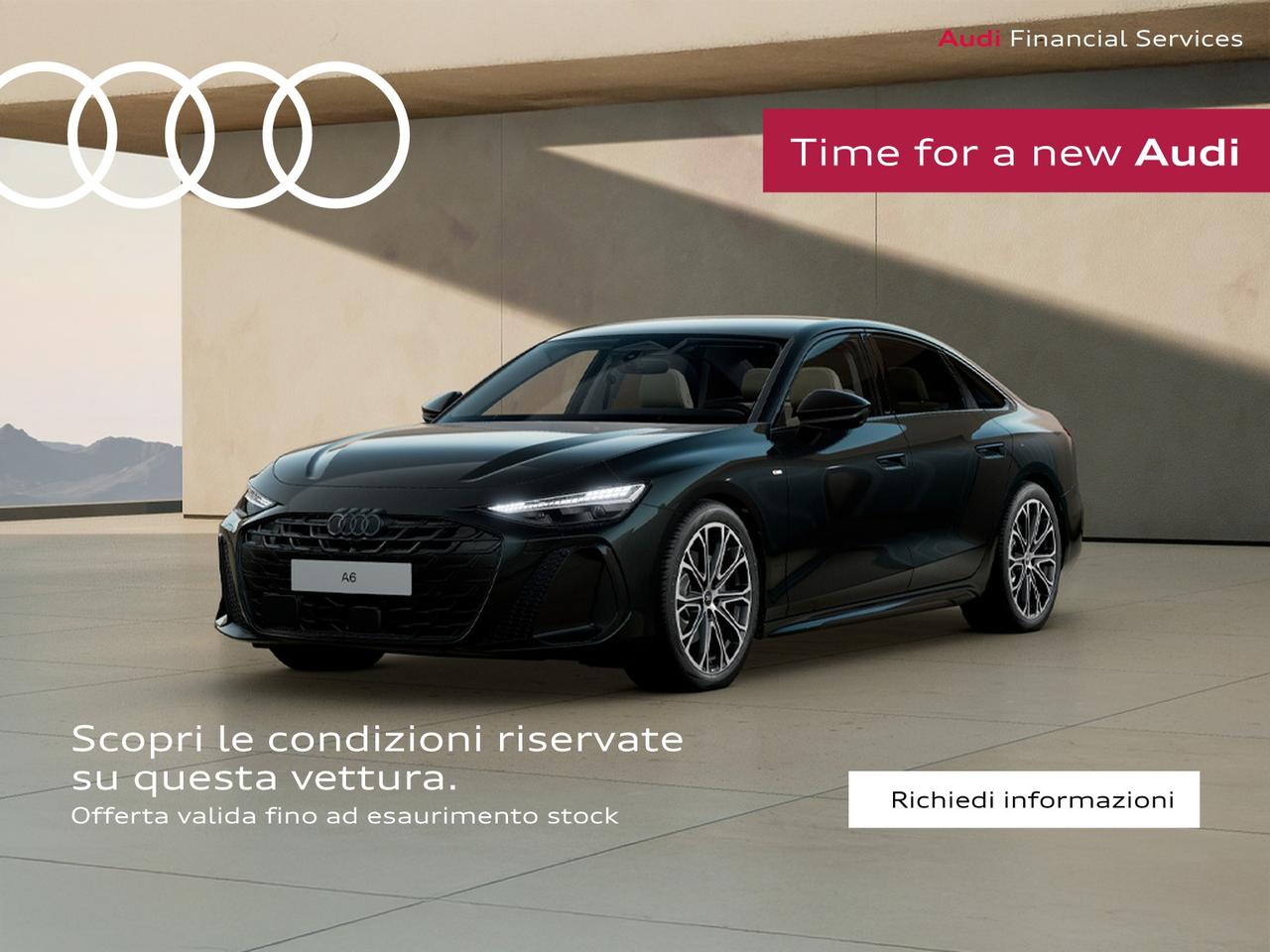 Audi A6 2.0 tdi mhev + s line edition 204cv s-tronic