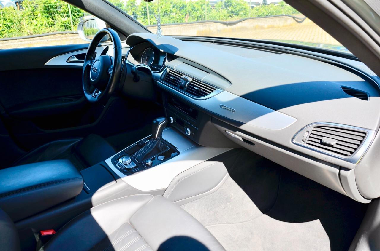 AUDI A6 3.0 TDI S-LINE INT+EXT QUATTRO 218cv S-TRONIC, UFF ITALIANA, EURO 6B, XENO, 20", PELLE, PERMUTE