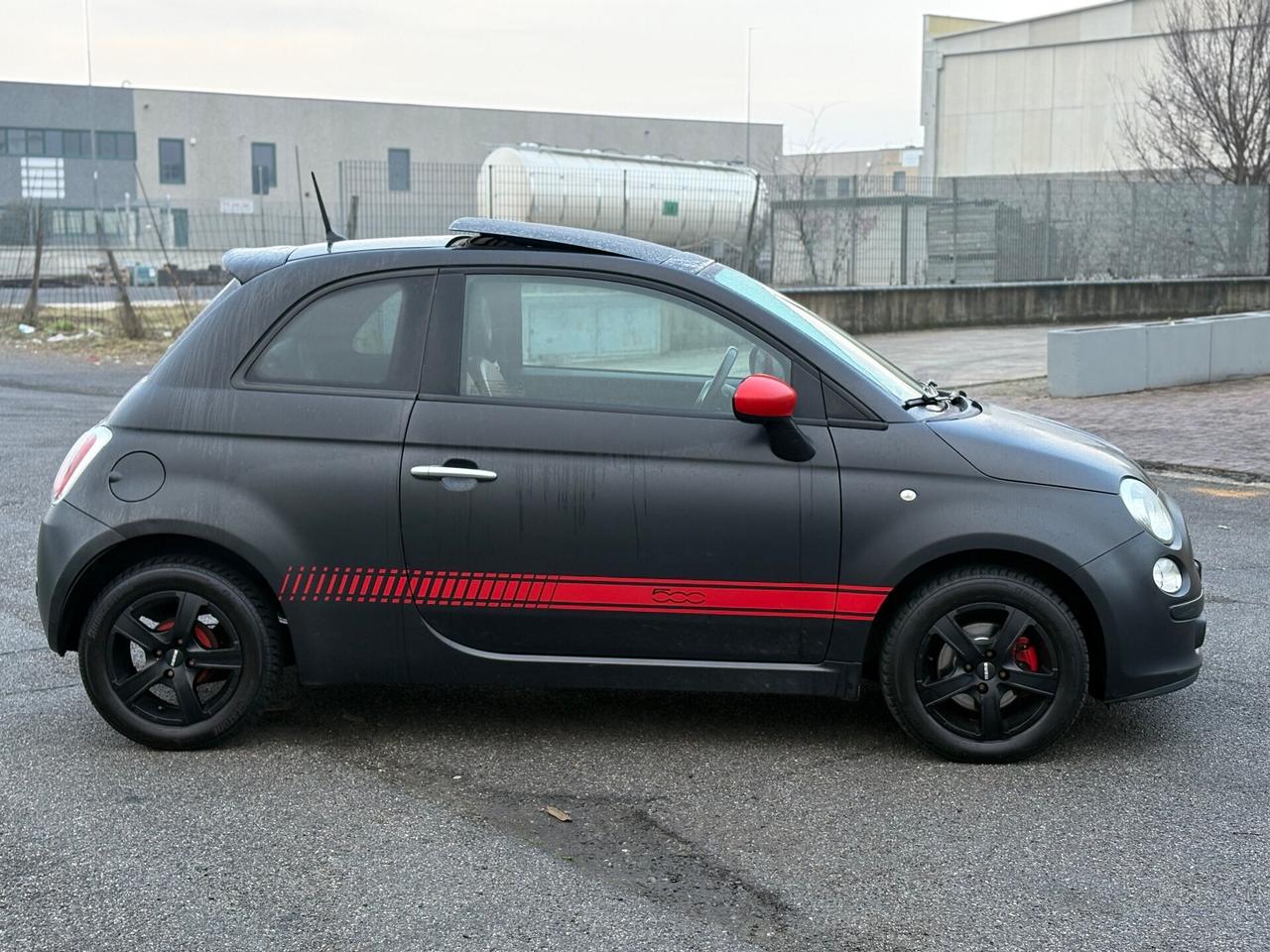 Fiat 500 1.3 Multijet 95 CV 2012 MATT BLACK