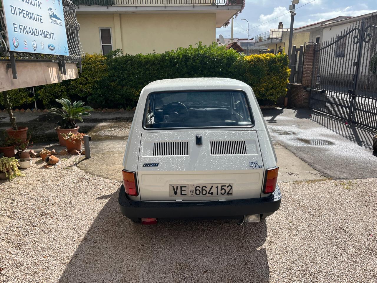 FIAT 126 versione FSM 1987 appena restaurata