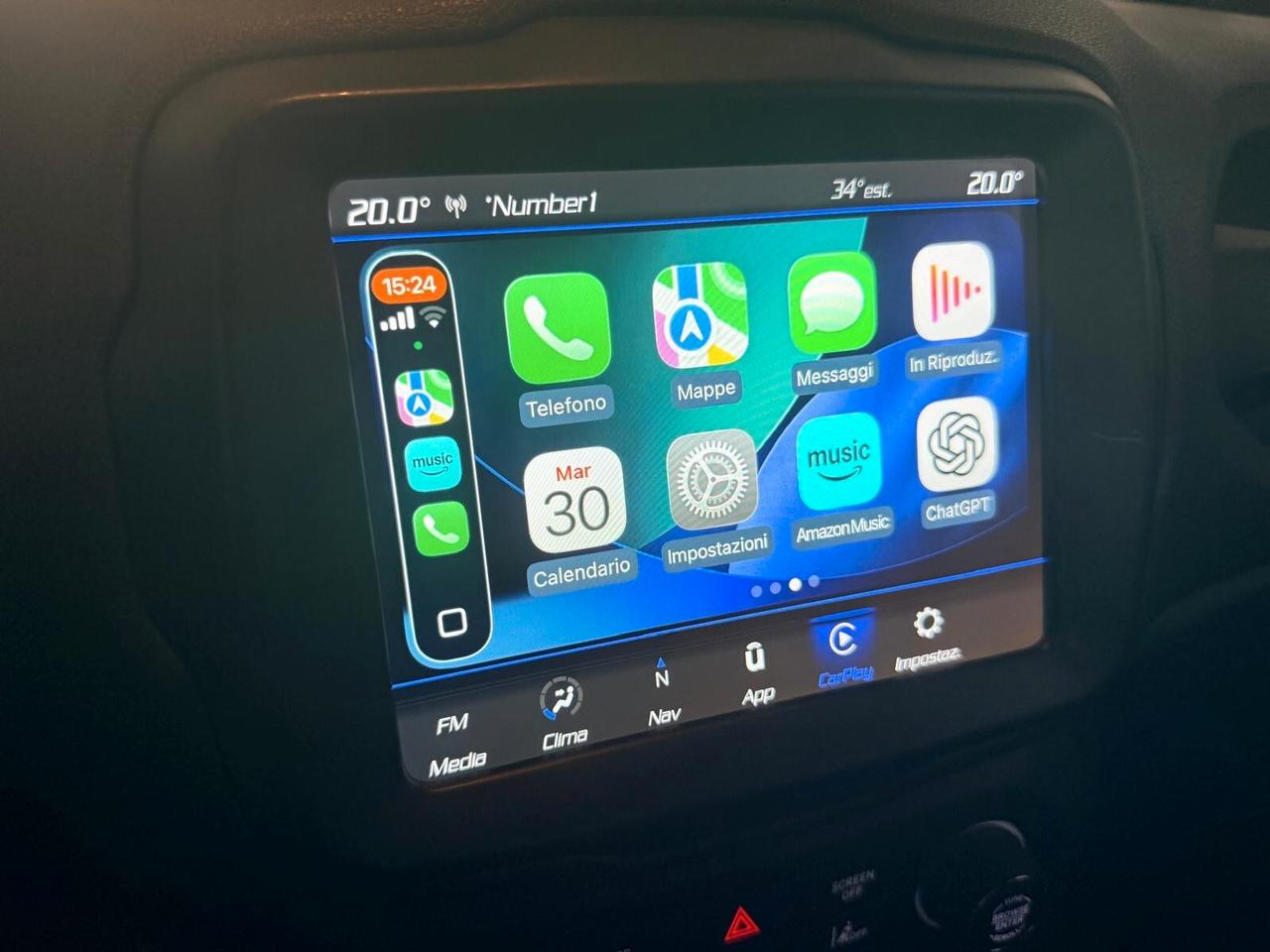 Jeep Renegade 1.6 Mjt DDCT 120 CV "S" ***AUTOMATICA/CARPLAY-ANDROID/NAVIGATORE***