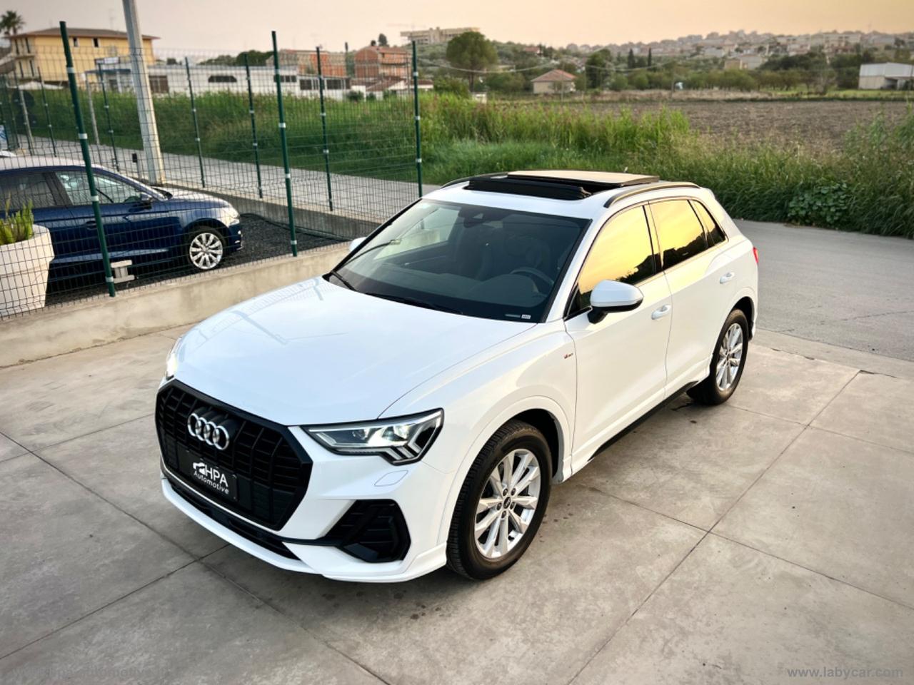 AUDI Q3 2.0TDI S-line TETTO LED MATRIX PELLE RETROCAMERA