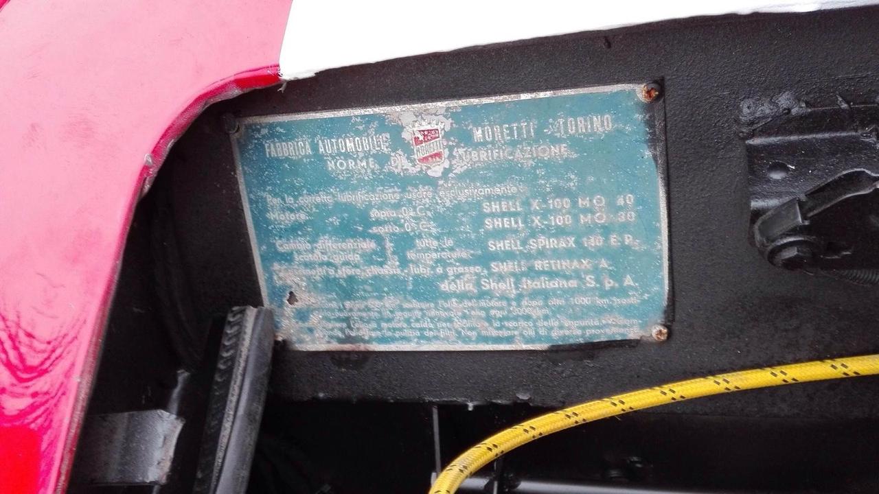 Moretti 750 telaio tubolare