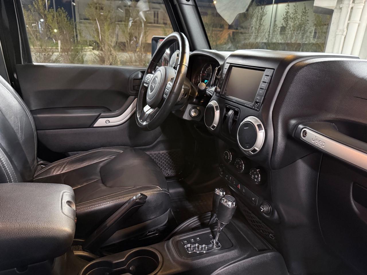 Jeep Wrangler 2.8 CRD 200cv Sahara - GANCIO TRAINO