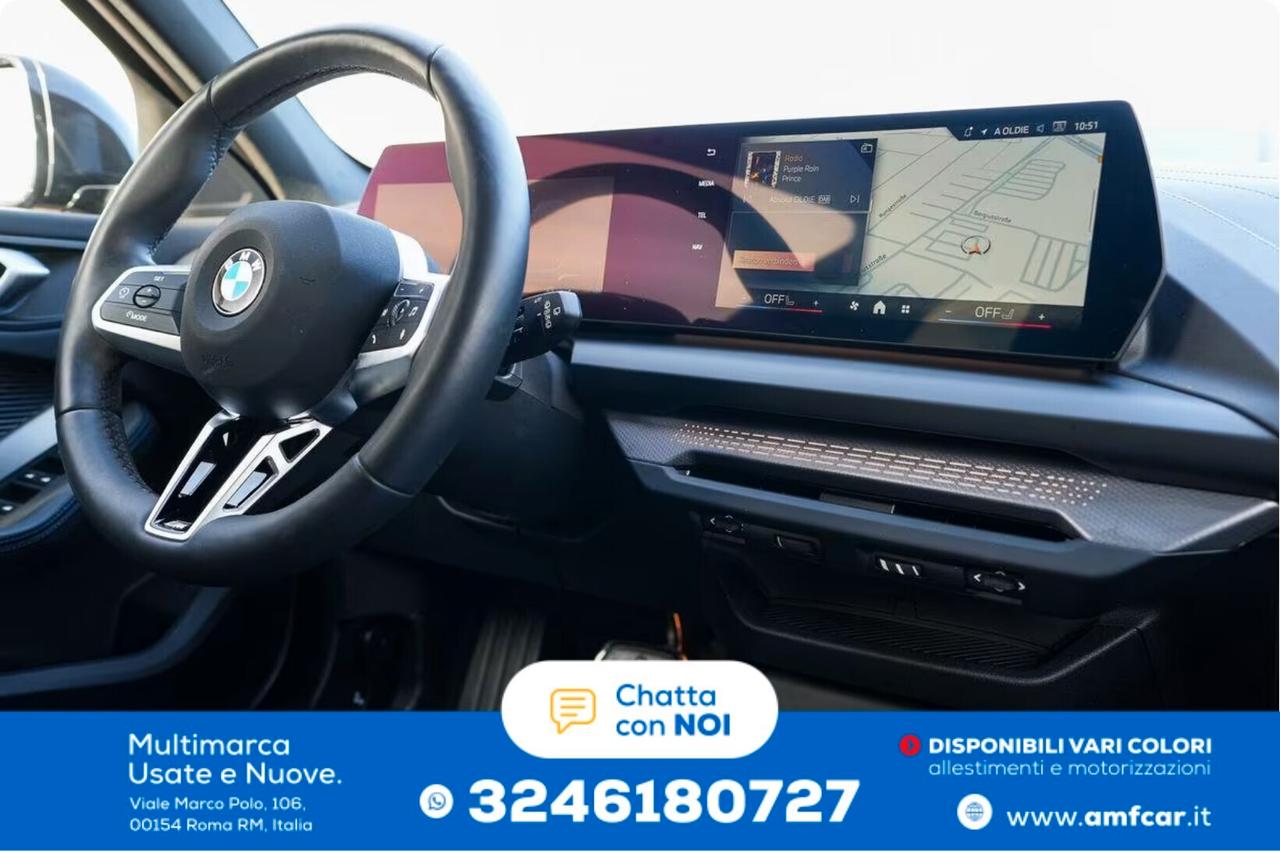 BMW 120d M-Sport cruise control adattivo, tetto panoramico a LED