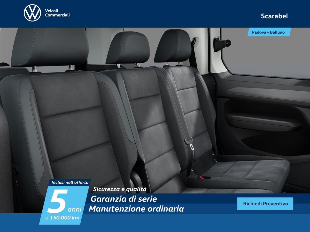 Volkswagen Caddy 2.0 tdi 122cv style dsg7 my24