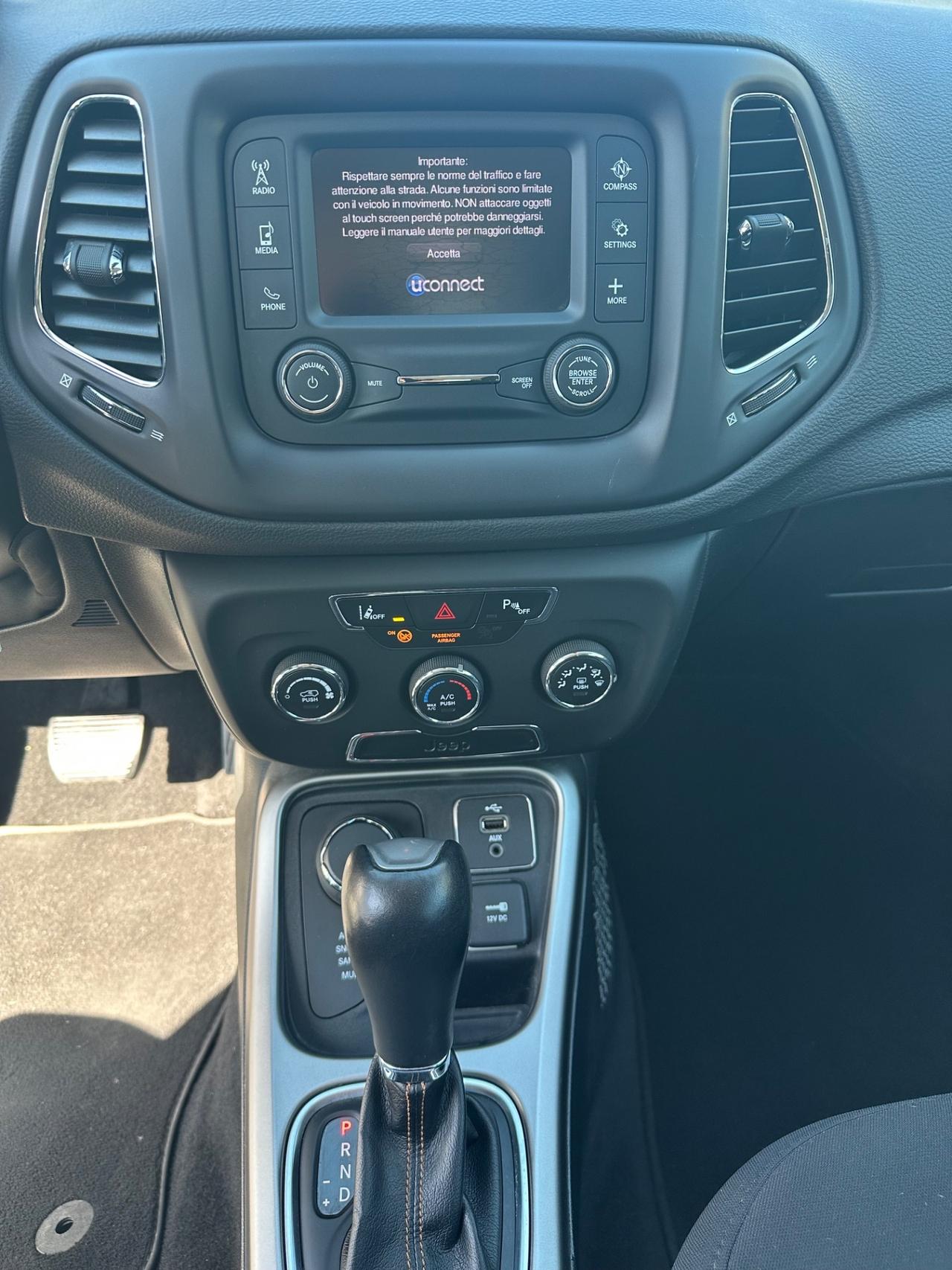 Jeep Compass 2.0 Multijet 140cv Automatica 4WD Limited Cluise Cerchi Multifunzione Camera PDC