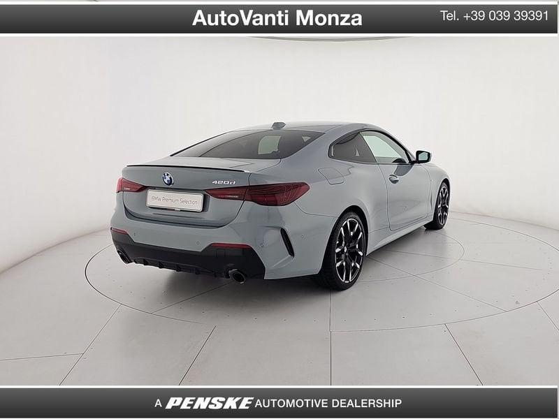 BMW Serie 4 Coupé 420d 48V Coupé Msport Pro + PNEUMATICI ESTIVI