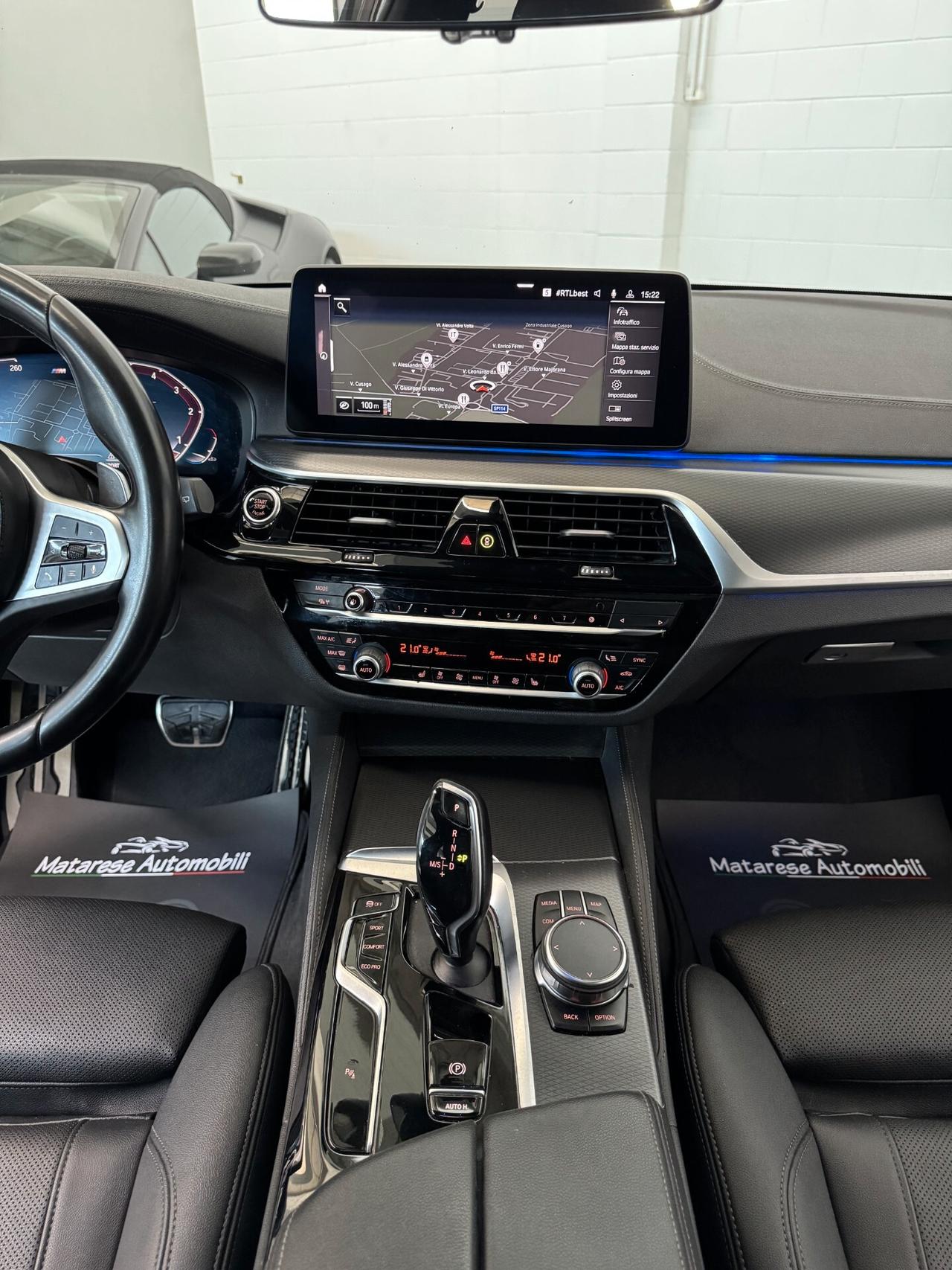 BMW 540 touring Msport XDrive LCI mhev 48V 3.0cc 340cv Tetto Apribile Fari LASER