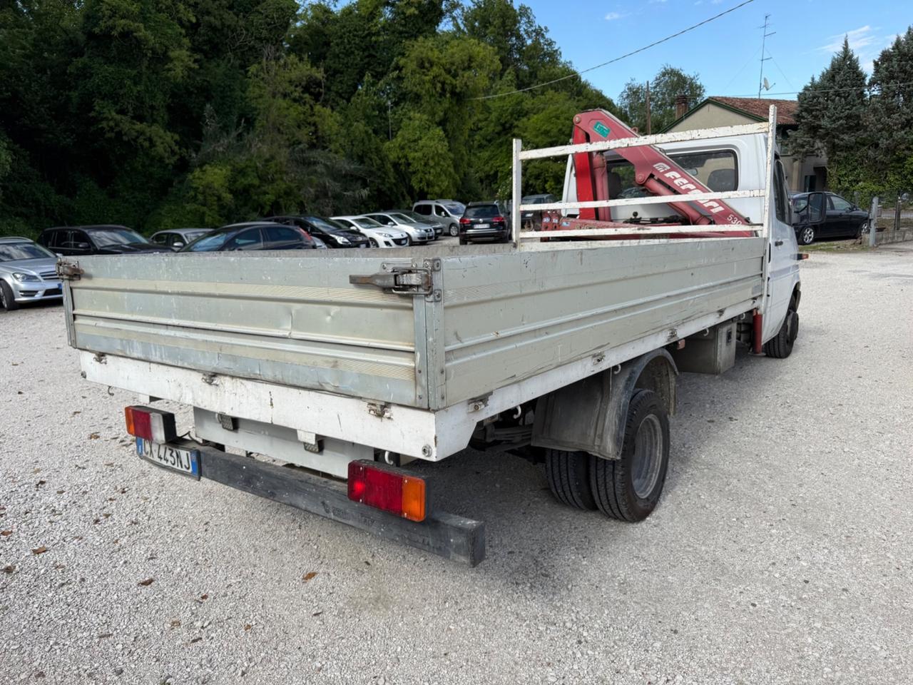 Mercedes Benz Cassone Gru Ferrari