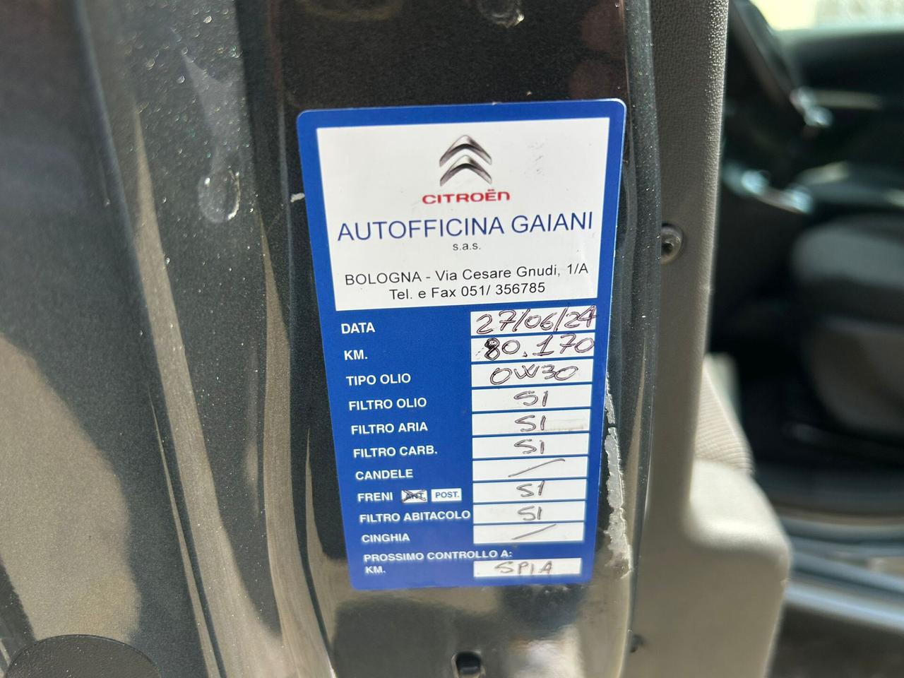 Citroen C3 Picasso 1.6 HDI 100Cv Km98.000-2017