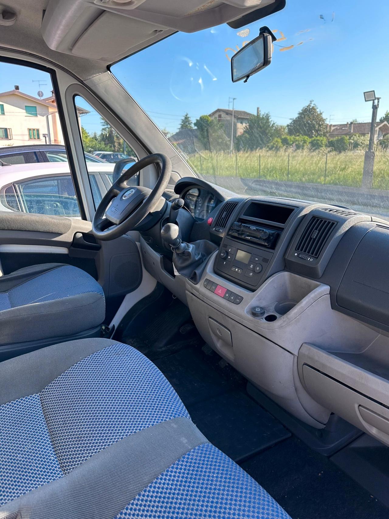 FIAT DUCATO 9 POSTI 33 2.3 MJT PL-TM PANORAMA 9 POSTI PASSO LUNGO TETTO ALTO GANCIO TRAINO